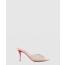 Apostropha Mule Mesh Strass