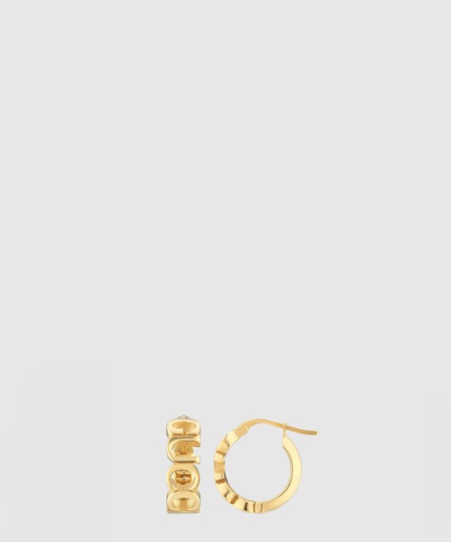 GUCCI 레터 후프 귀걸이 774627
