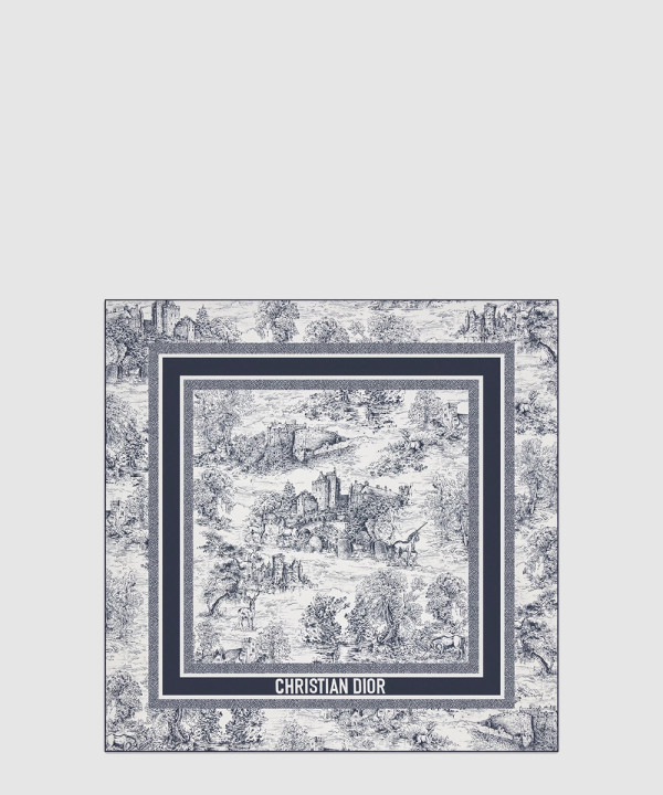 Toile de Jouy Scotland 90 스퀘어 스카프 51SCO