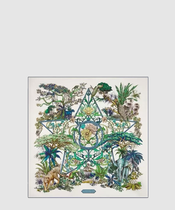 디올 Etoile de Voyage 스퀘어 스카프 90 34YAN