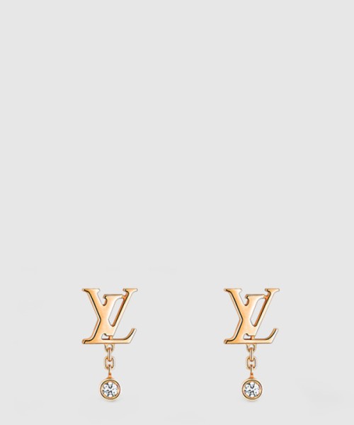 이딜 블라썸 LV 스터드 귀걸이 Q96549
