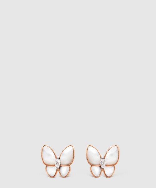 투 버터플라이 귀걸이 8FN00