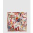 Wow Marble Silk 스카프 90