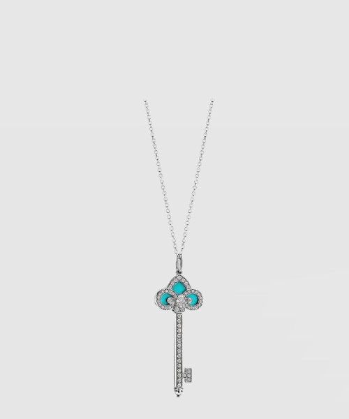 Fleur de Lis 키 펜던트