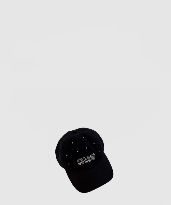 미우미우 베이스볼 캡 5HC475