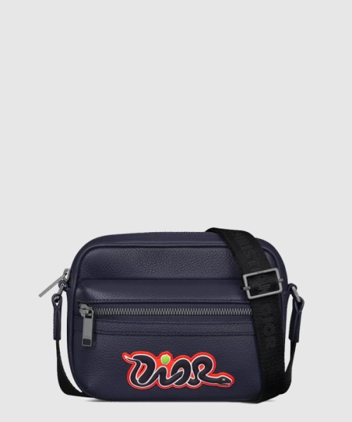 Rider 2.0 DIOR AND KAWS 미니 지퍼 메신저백 2ESWS