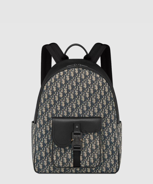 Saddle 지퍼 백팩 1ADBA