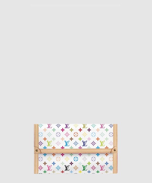 코팅 캔버스 지갑 M13397