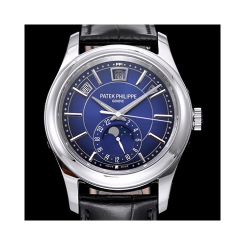 [파텍필립]New 컴플리케이션 5205G-013 에뉴얼 캘린더 40MM UP!! 데이-데이트 문페이즈 엘레강스 선버스트 다이얼 Cal.324 S C 오토매틱 무브먼트 pat0383