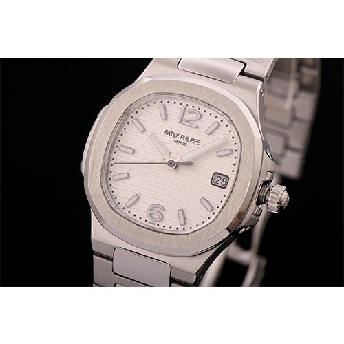 파텍필립 여성용 노틸러스-27 쿼츠 34mm 70111